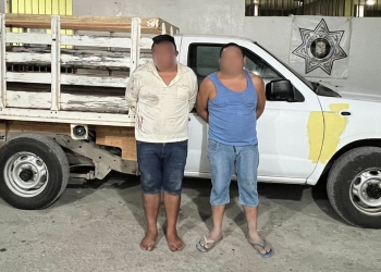 Padre e hijo son detenidos en Kanasín