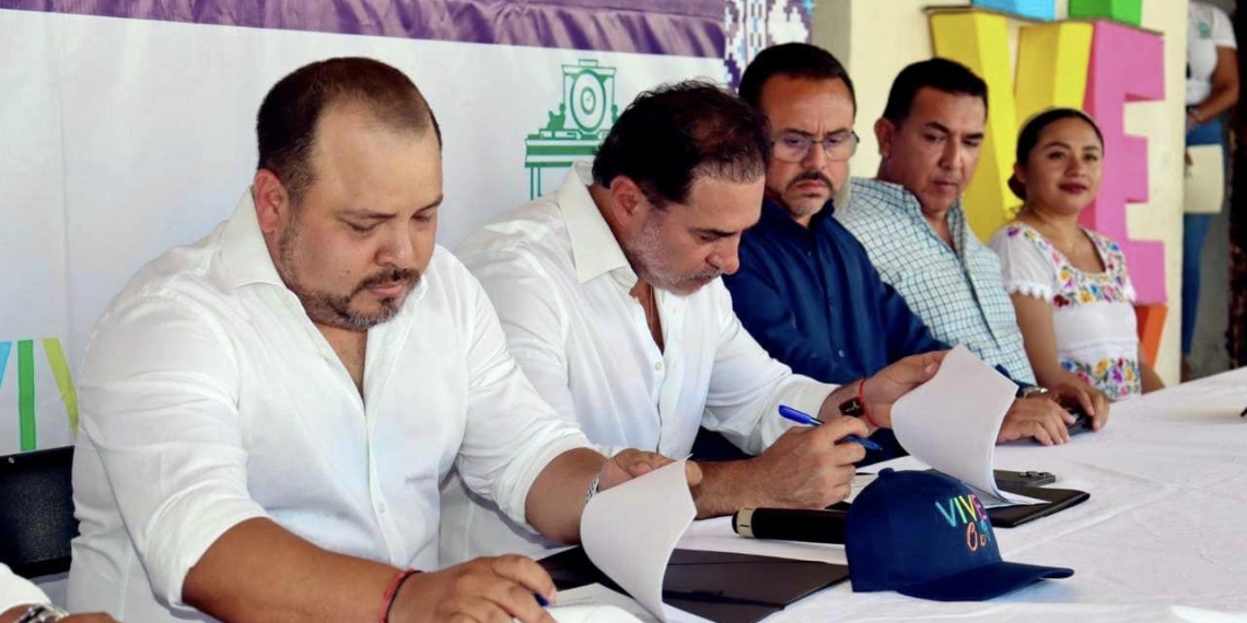 Progreso y OXkutzcab firman acuerdo para intercambio turístico