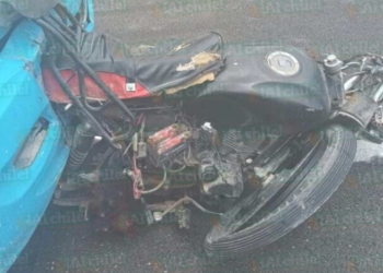 Dos motociclistas pierden la vida en Kantunil en colisión contra vehículo pesado