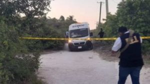 Autoridades investigan presunto crimen en Tizimín con arma blanca