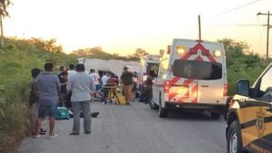 El incidente tuvo lugar en una carretera de Yucatán