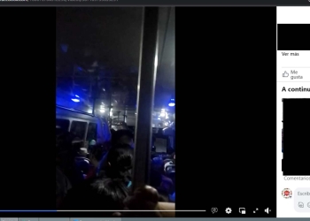 Se quejan usuarios de Kanasín de riesgo en trasporte público por sobrecupo: VIDEO