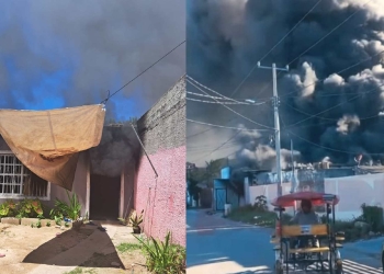 Fin de semana de incendios en Kanasín; inmuebles de distintos rumbos del municipio víctimas de las llamas.