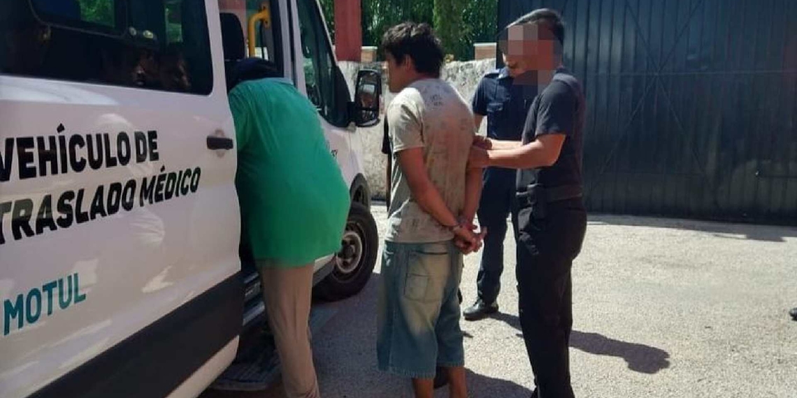 Detienen al agresor de una mujer y será trasladado al hospital psiquiátrico
