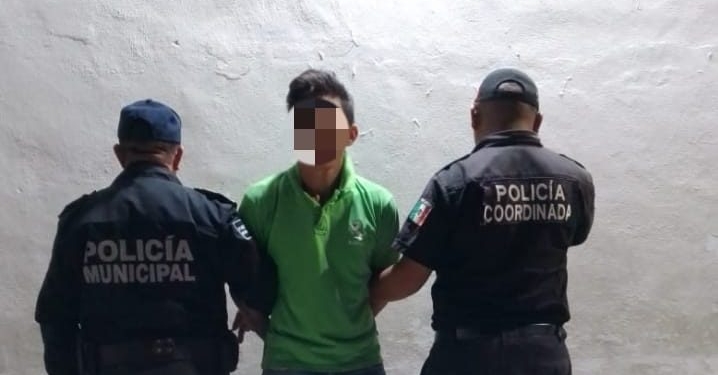 ¡IMPACTANTE: DETENIDO POR AGRESIÓN CON MACHETE!