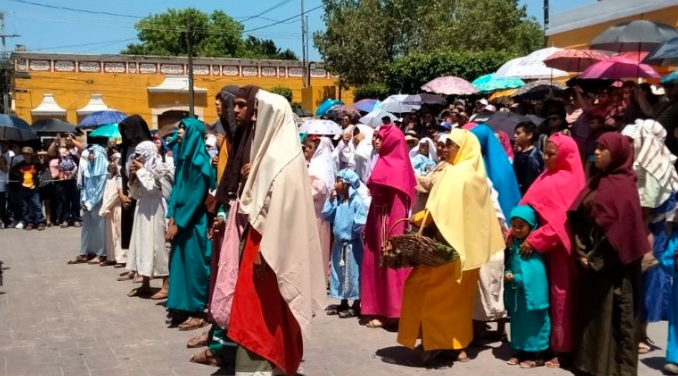 ACANCEH CELEBRA LA EDICIÓN 44 DEL VIACRUCIS DE JESÚS CON MÁS DE 6 MIL ASISTENTES